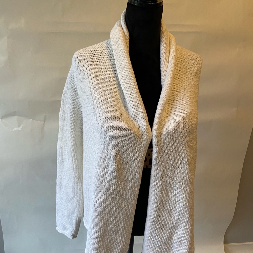 Eileen fisher White sportsworks studio sweater